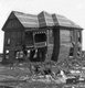 USA: The 1900 Galveston Hurricane. 'The only remaining house near the beach for miles', 1900